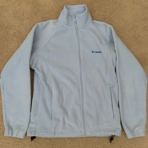 columbia light blue jacket